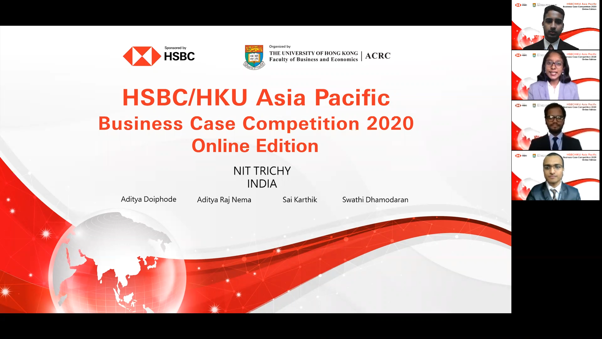 Team India - HSBC APAC Case Study Contest